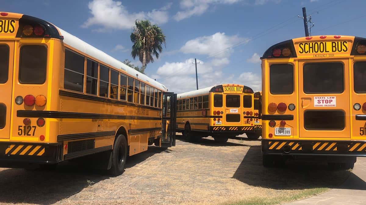 Image of school buses by Ernesto Eslava from Pixabay